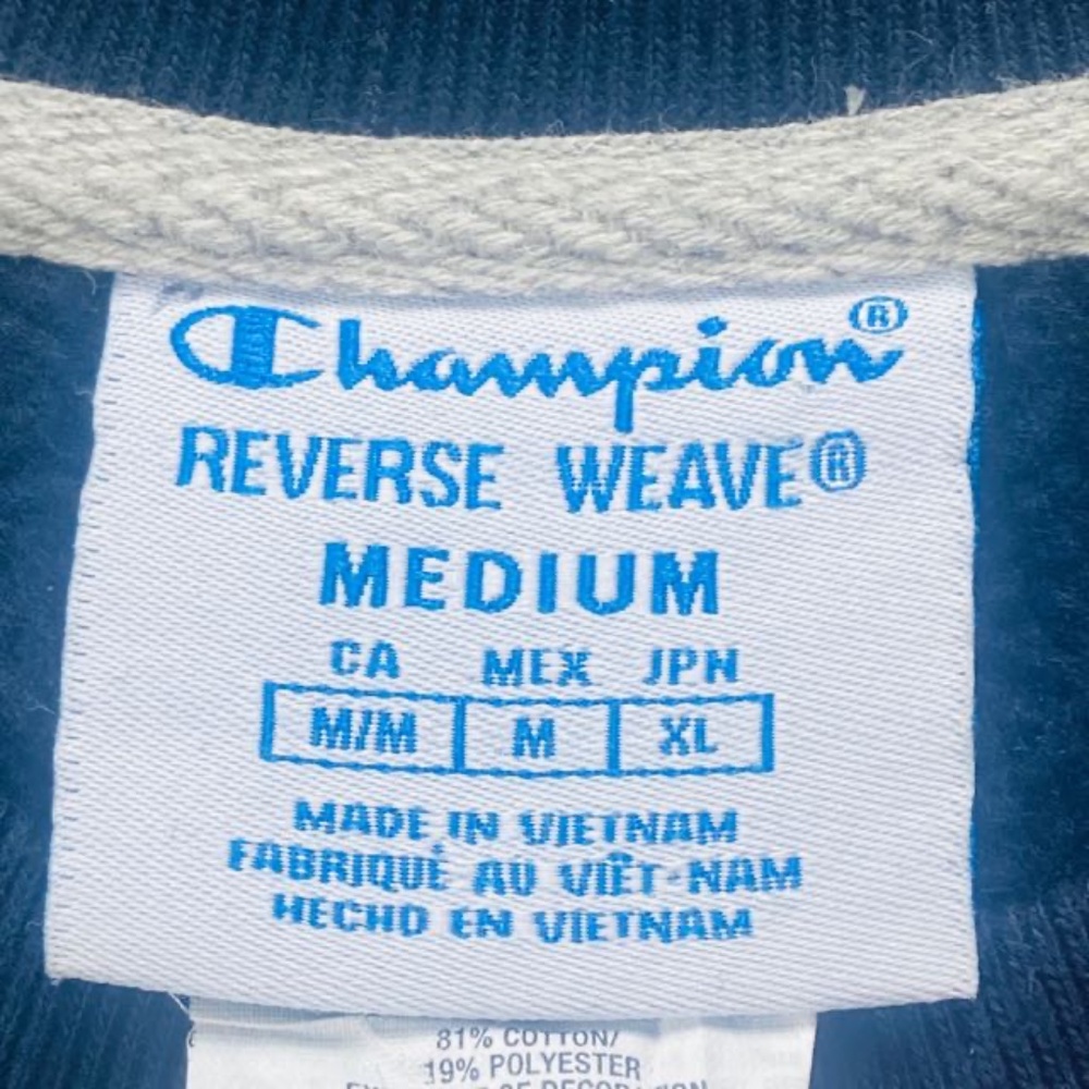 Champion Retro Color Block Reverse Weave Pullover… - image 4